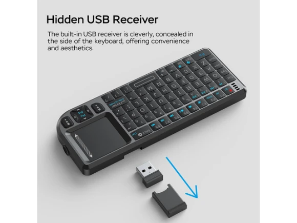 Mini Keyboard with Touchpad — Bluetooth Keyboard, Trisvision
