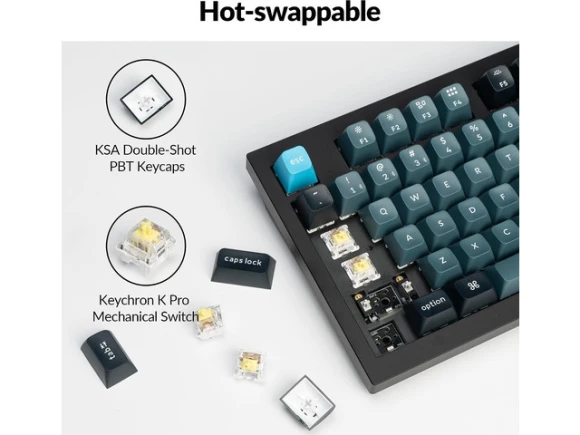 96% Mechanical Keyboard — Bluetooth Keyboard, Keychron