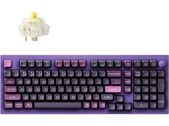 96% Wireless Mechanical Keyboard with K Pro Banana Switches — Bluetooth Keyboard, Keychron