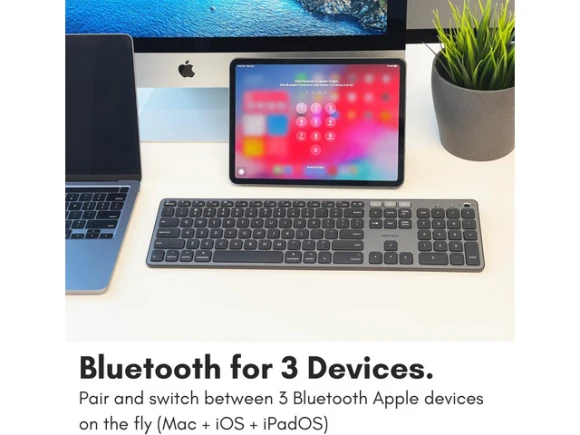 Bluetooth Backlit Keyboard — Bluetooth Keyboard, Macally