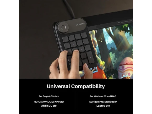 Bluetooth Programmable Keypad — Bluetooth Keyboard, Huion