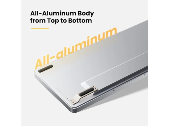 Low-Profile Mechanical Keyboard, 100 Keys — Bluetooth Keyboard, Lofree