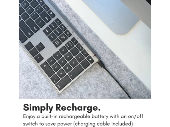 Wireless Bluetooth Keyboard for Mac Computers — Bluetooth Keyboard, Macally
