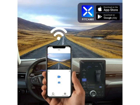 2160P UHD Dash Camera with 64GB Card — Dash Cam, Fitcamx