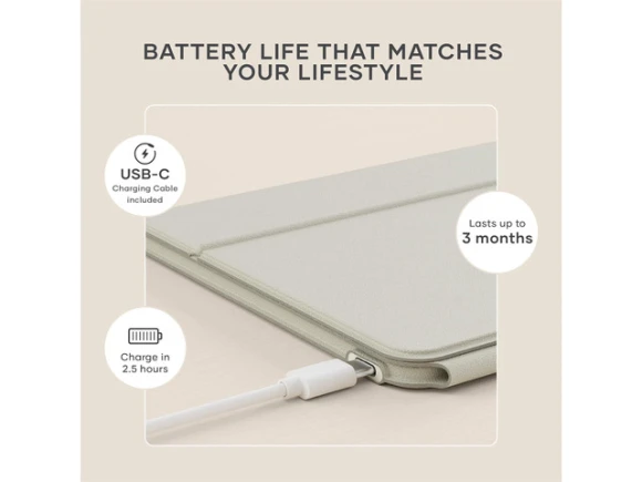 Bluetooth Keyboard, Sand — Bluetooth Keyboard, Satechi