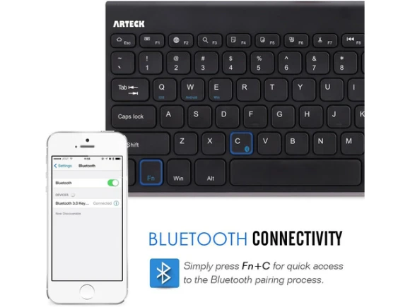 Bluetooth Keyboard — Bluetooth Keyboard, Arteck