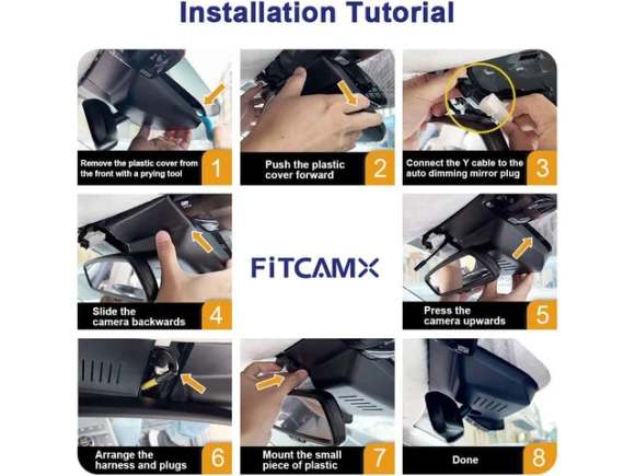 Dash Cam for Hyundai Santa Cruz and Tucson (2022–2025) — Dash Cam, Fitcamx