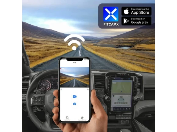 Dash Cam with 64GB Card for RAM 1500 — Dash Cam, Fitcamx