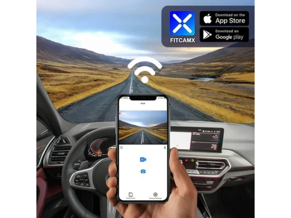 Dash Cam with 64GB Card — Dash Cam, Fitcamx