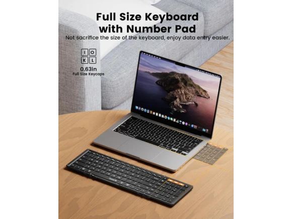 Folding Portable Bluetooth Keyboard — Bluetooth Keyboard, ProtoArc