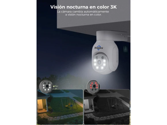 5MP PTZ Security Camera System with 4K 10-Channel NVR — Security Camera, Hiseeu