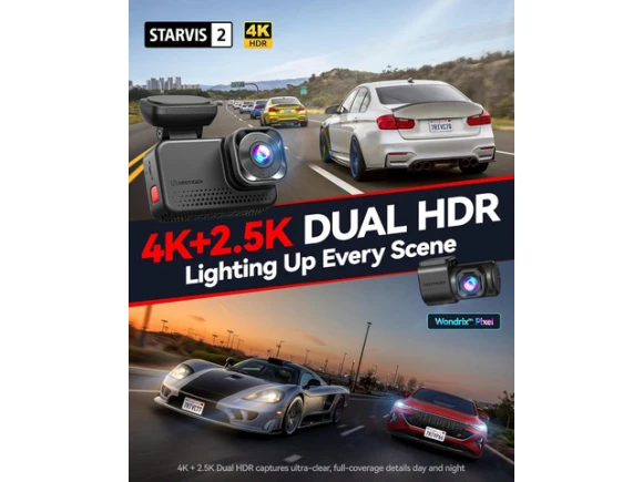 Front and Rear Dash Cam — Dash Cam, REDTIGER