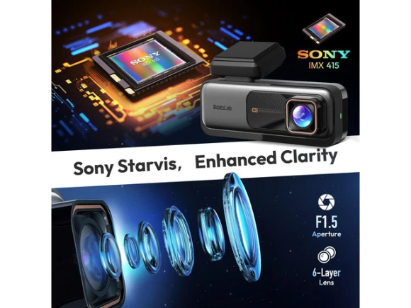 Front and Rear Dash Camera — Dash Cam, BOTSLAB