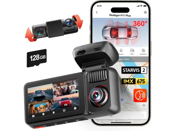 4-Channel Dash Cam — Dash Cam, REDTIGER