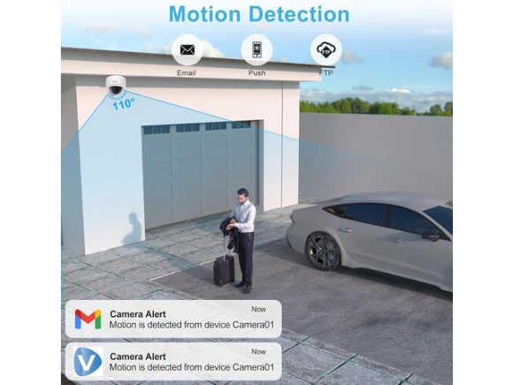 4MP PoE IP Dome Security Camera — Security Camera, Anpviz
