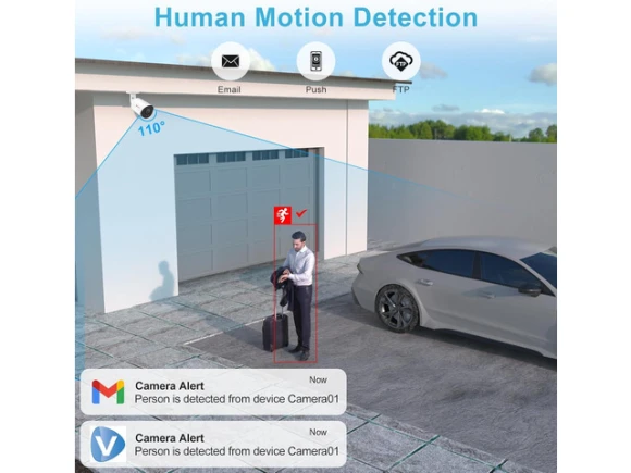 5MP PoE IP Bullet Security Camera — Security Camera, Anpviz