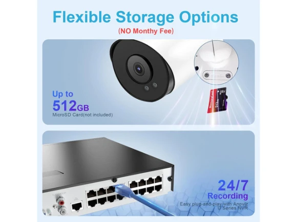 5MP PoE IP Bullet Security Camera — Security Camera, Anpviz