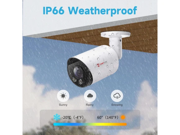 5MP PoE IP Bullet Security Camera — Security Camera, Anpviz