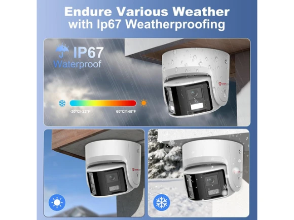6MP Dual-Lens Security Camera — Security Camera, Anpviz