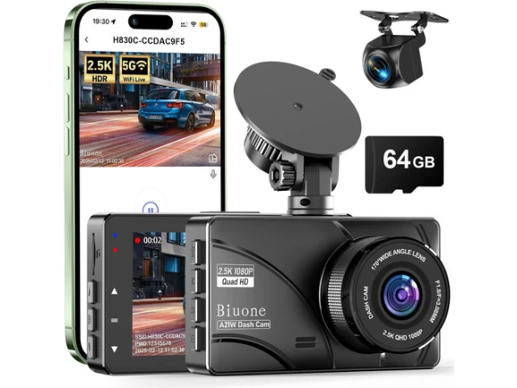 Dual Dash Camera — Dash Cam, SUNIVISION