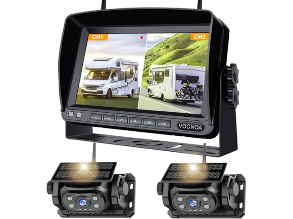 Wireless Backup Camera System with 7-Inch Monitor — Backup Camera, VOONOA
