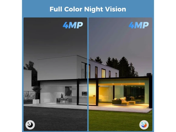 Wireless Outdoor Security Camera — Security Camera, Hiseeu