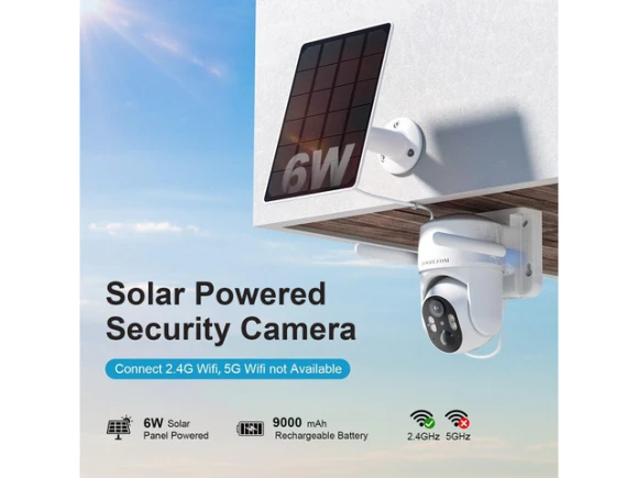 Wireless Outdoor Security Camera — Security Camera, SUNIVISION