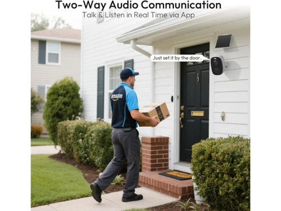 Wireless Solar Outdoor Security Camera Set — Security Camera, SUNIVISION