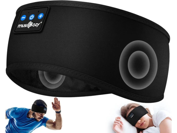 Sleep Headphones with a Headband — Wireless Earbuds, MUSICOZY
