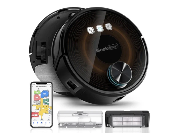 Robot Vacuum Cleaner and Mop — Robot Vacuum, Geek Smart