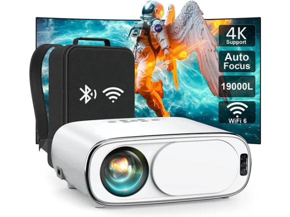 1080P Projector with 4K Support — Smart Projector, KEHIPI