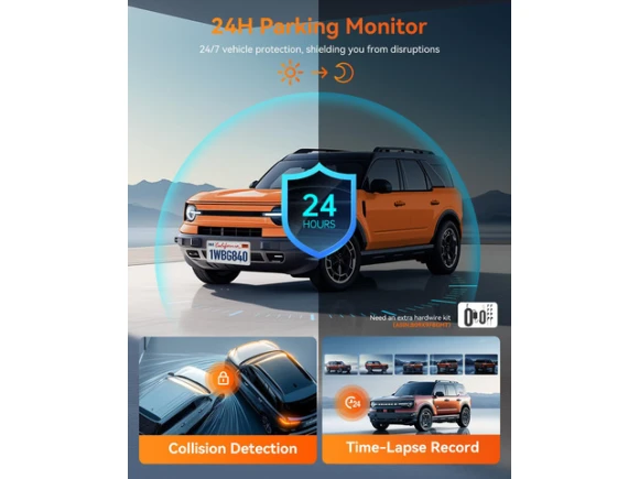 12-inch Mirror Dash Cam — Dash Cam, KEHIPI