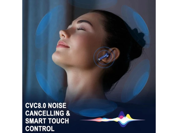Blue Wireless Earbuds — Wireless Earbuds, KEHIPI