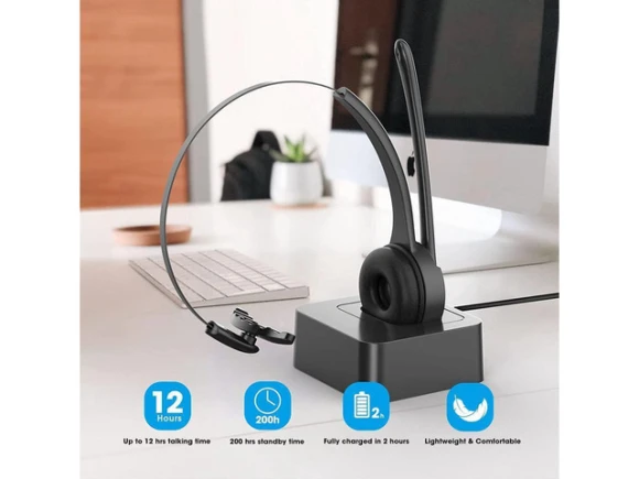 Bluetooth headset with microphone — Wireless Earbuds, KEHIPI