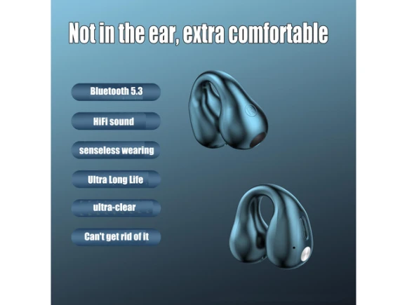 Bluetooth Headset — Wireless Earbuds, Gemdeck