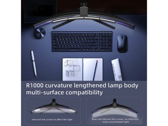 Monitor Light Bar for Curved Monitors — Smart Lamps, KEHIPI