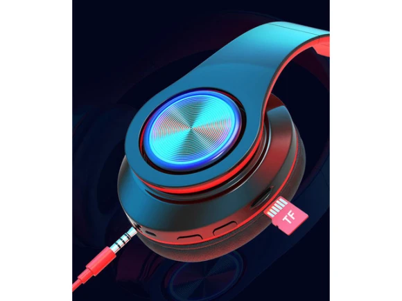 White Foldable Headphones — Wireless Earbuds, Gemdeck