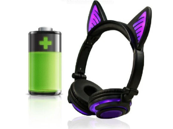 Wireless Cat-Ear Headphones — Wireless Earbuds, Gemdeck