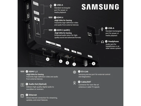 48-inch OLED Smart TV — Smart TV, Samsung