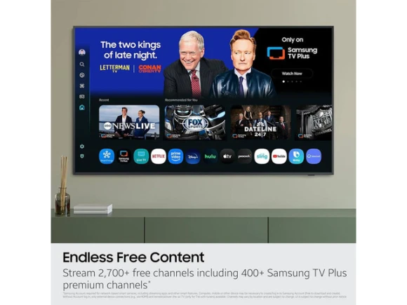 50-inch Smart TV with QLED and Art Mode — Smart TV, Samsung