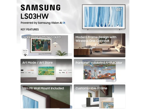 65-inch Neo QLED 4K Smart TV — Smart TV, Samsung