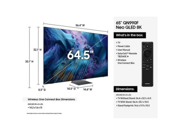 65-inch 8K Smart TV — Smart TV, Samsung