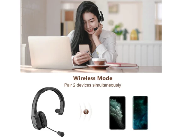 Bluetooth Headset — Wireless Earbuds, COMEXION