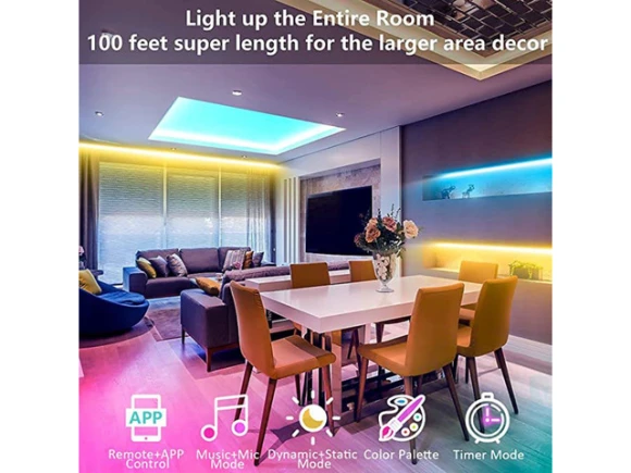 Colorful LED Light Strip — LED Strip Lights, Gemdeck