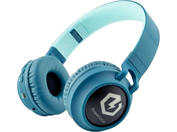 Over-Ear Foldable Headphones — Wireless Earbuds, PowerLocus