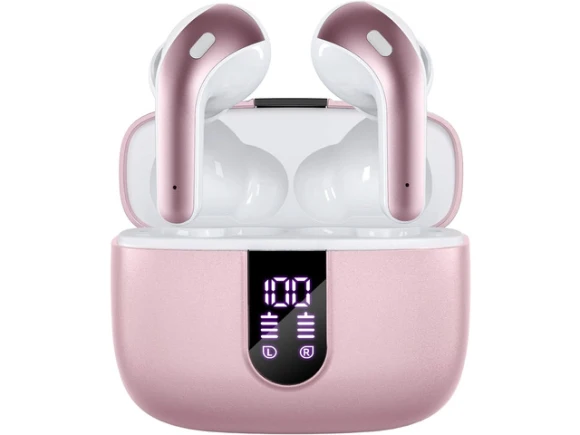 True Wireless Earbuds with Wireless Charging Case — Wireless Earbuds, TAGRY