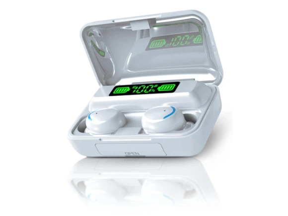 TWS Earbuds with Wireless Charging Case and Power Bank — Wireless Earbuds, VYSN