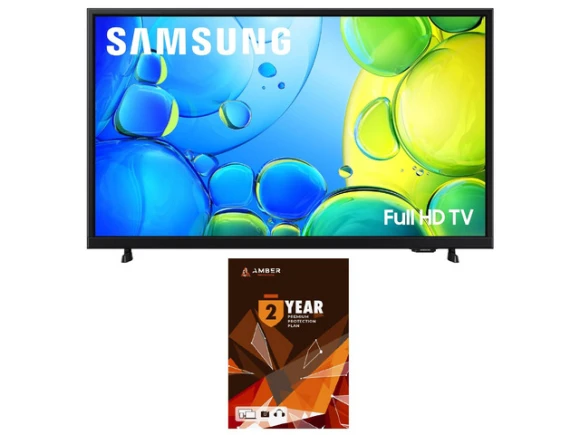 32-inch FHD LCD TV with 2-Year Protection Plan — Smart TV, Samsung
