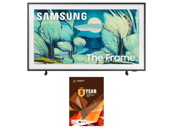 50-Inch QLED Smart TV with 5-Year Amber Protection Plan — Smart TV, Samsung