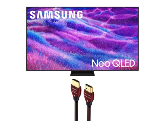 55-Inch Neo QLED 4K Smart TV with HDMI Cable — Smart TV, Samsung